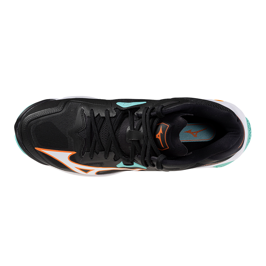 Mizuno WAVE LIGHTNING Z8 MID Black/Tangelo/Ice Green